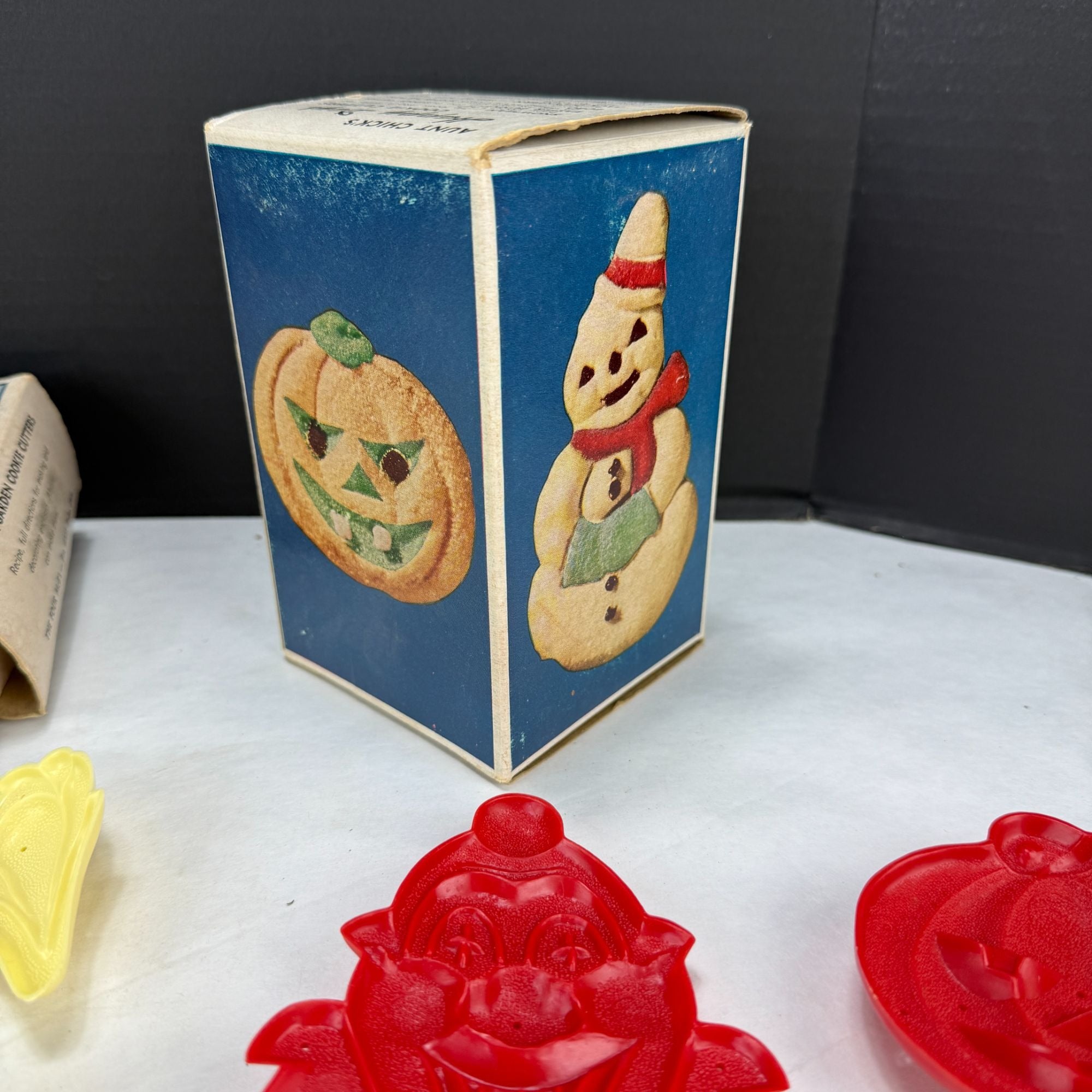 Vintage The Four Mc B's Flower Garden and Happy Days Cookie Cutters