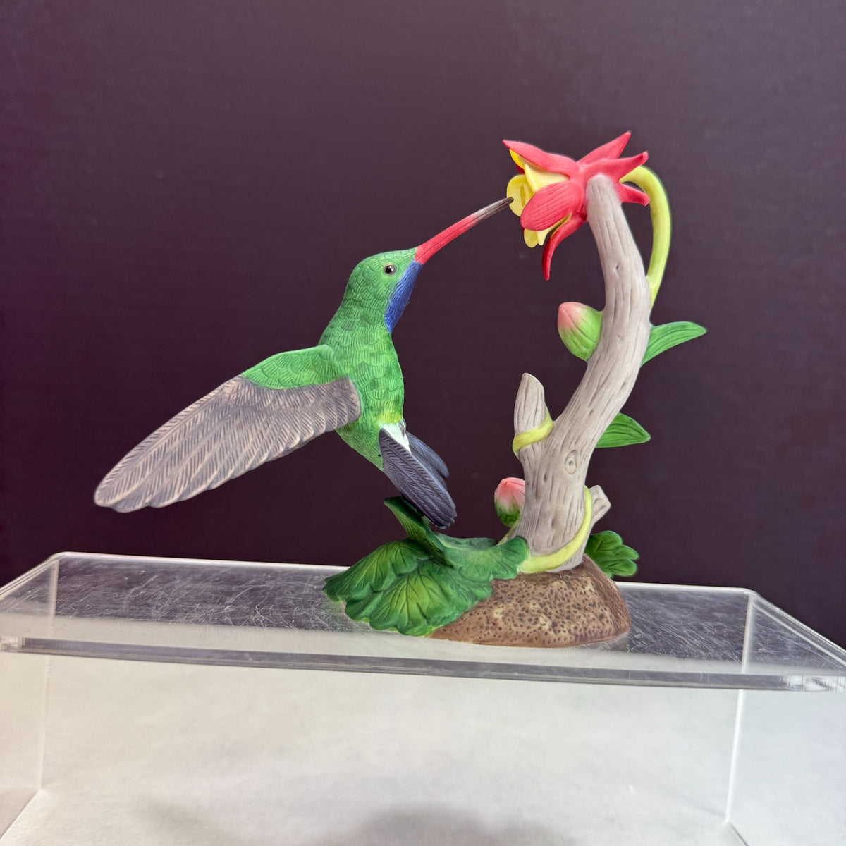 Vintage Lenox 1992 Broad Billed Hummingbird Figurine