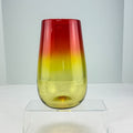 Vintage Blenko Art Glass Vase Amberina 6323M