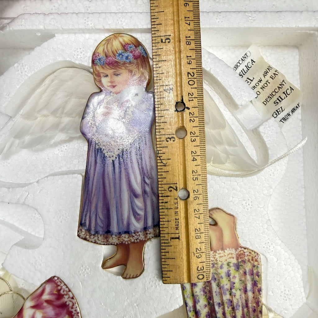 Bradford Dona Gelsinger Heaven's Little Angels Christmas Ornaments Sets 1 - 4