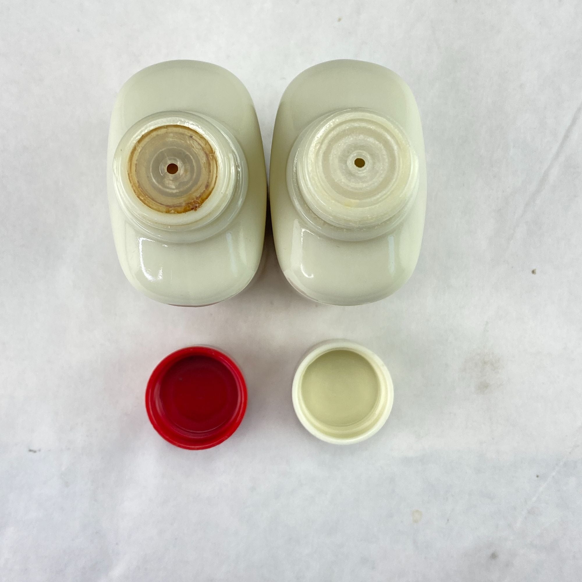 Vintage Old Spice After Shave Lotion and Talcum Powder Shulton Bottles