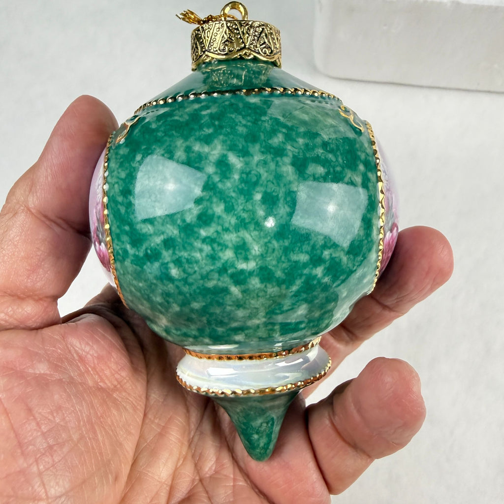 Lena Lius Treasury Of Jeweled Hummingbirds Ornaments 1998 Limited Edition Porcelain Set Of 2