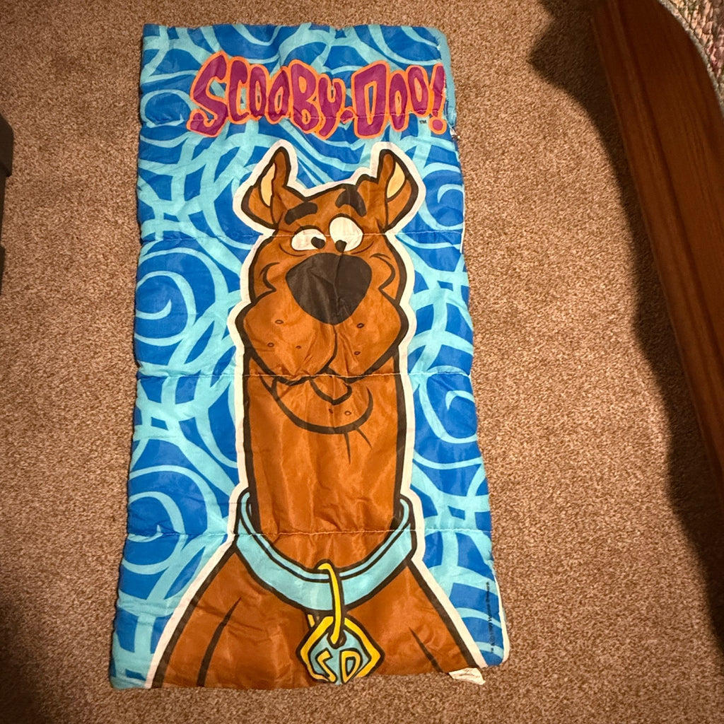 Vintage 90's Scooby Do Youth Sleeping Bag