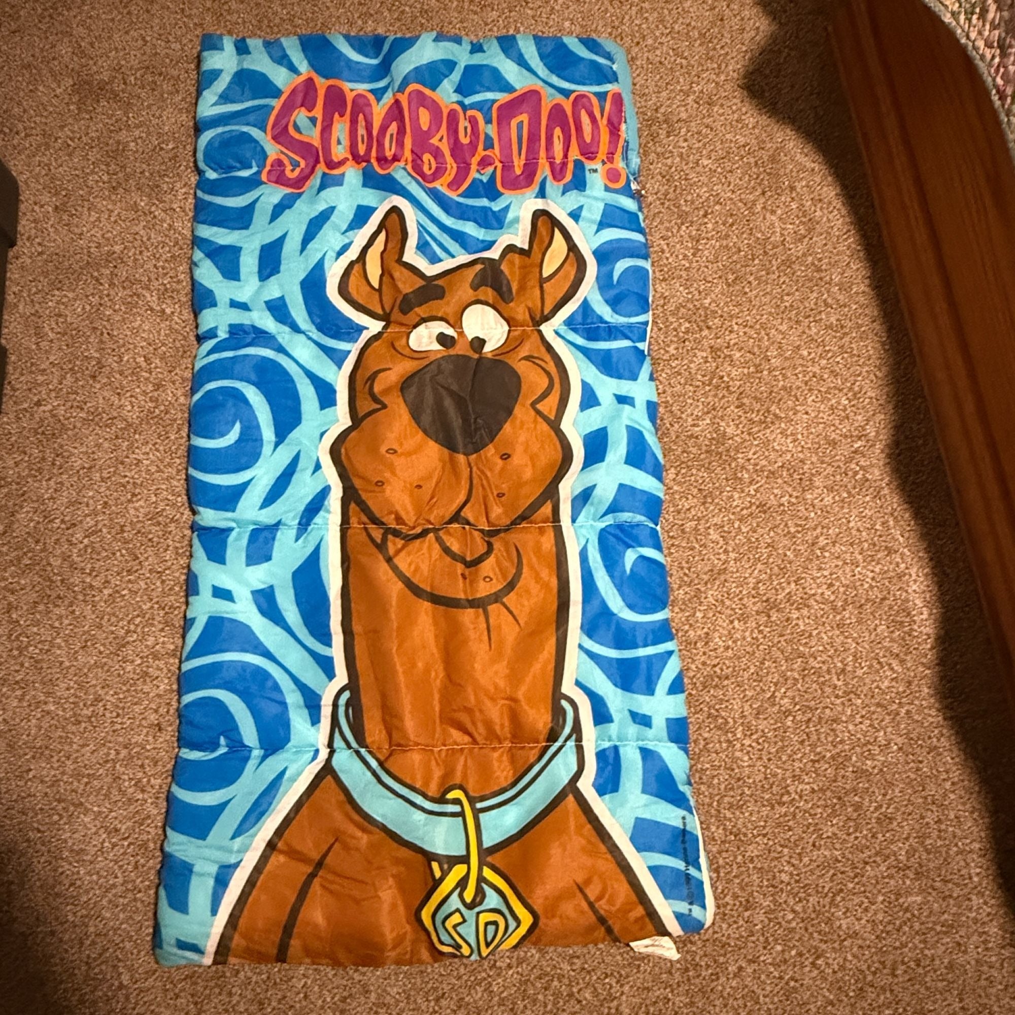 Vintage 90's Scooby Do Youth Sleeping Bag
