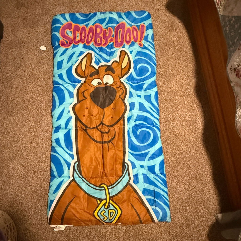 Vintage 90's Scooby Do Youth Sleeping Bag