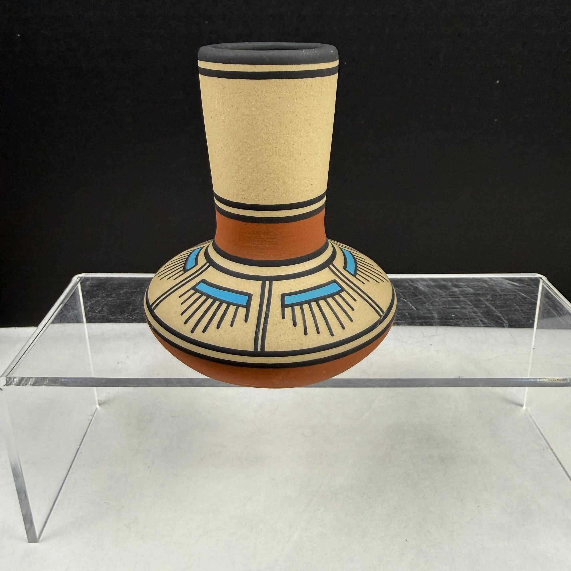 Vintage Aadam Pottery  Vase Cottonwood Arizona