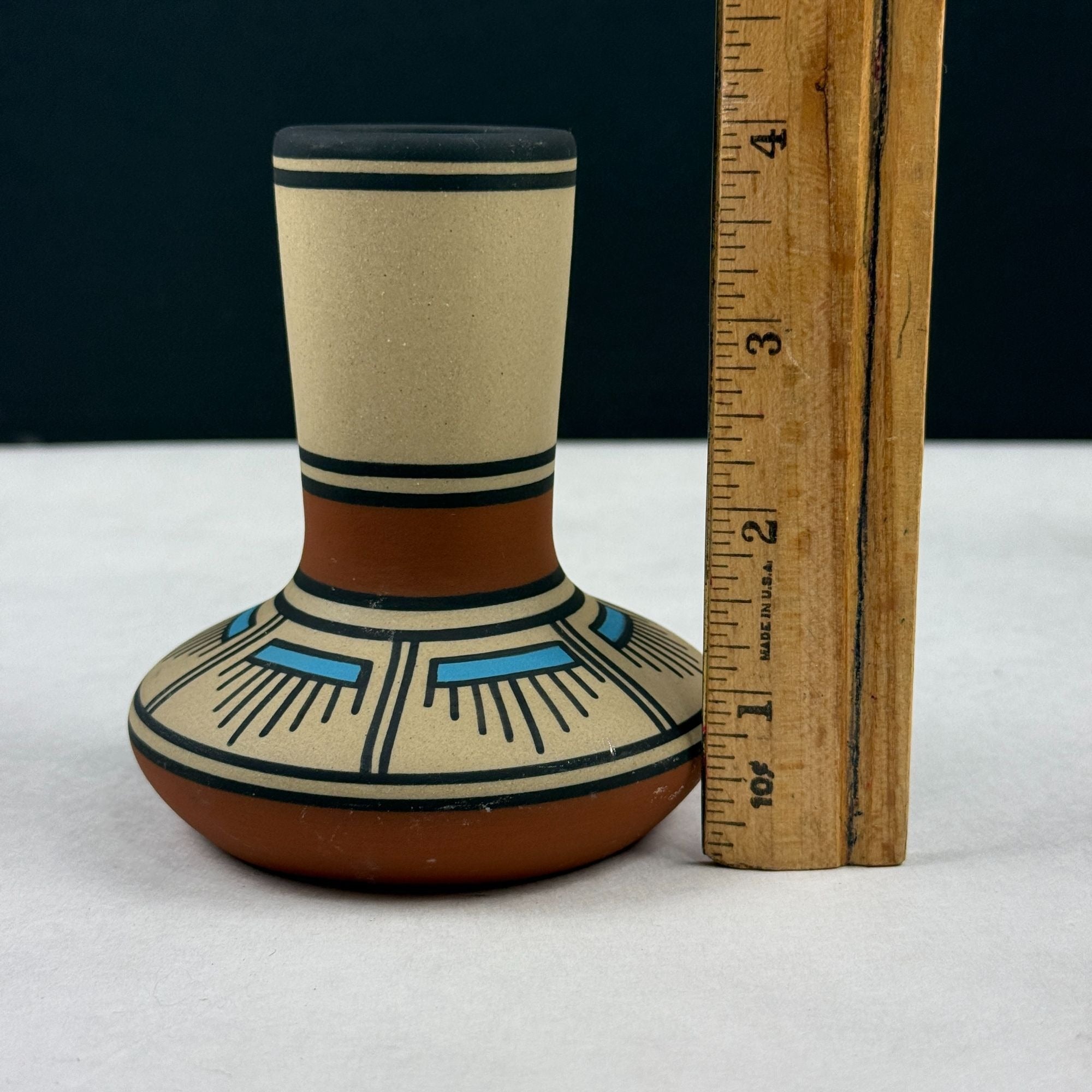 Vintage Aadam Pottery  Vase Cottonwood Arizona
