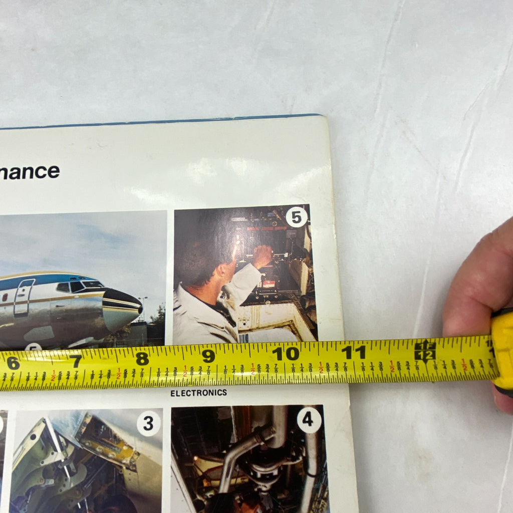 Vintage Boeing 737 Maintenance Card & Aviation Photos Lot Of 7