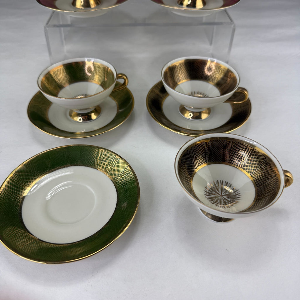 Vintage Winterling Marktleuthen Bavaria Demitasse Cups and Saucers
