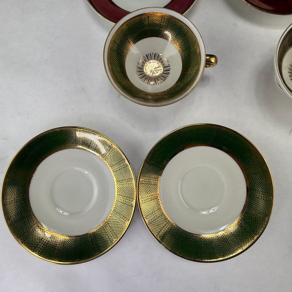 Vintage Winterling Marktleuthen Bavaria Demitasse Cups and Saucers
