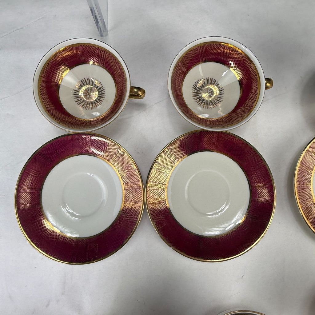 Vintage Winterling Marktleuthen Bavaria Demitasse Cups and Saucers