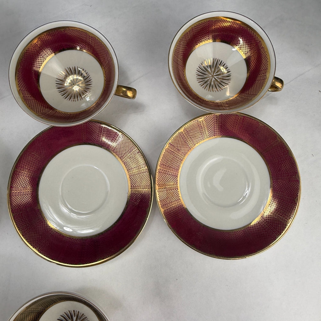 Vintage Winterling Marktleuthen Bavaria Demitasse Cups and Saucers