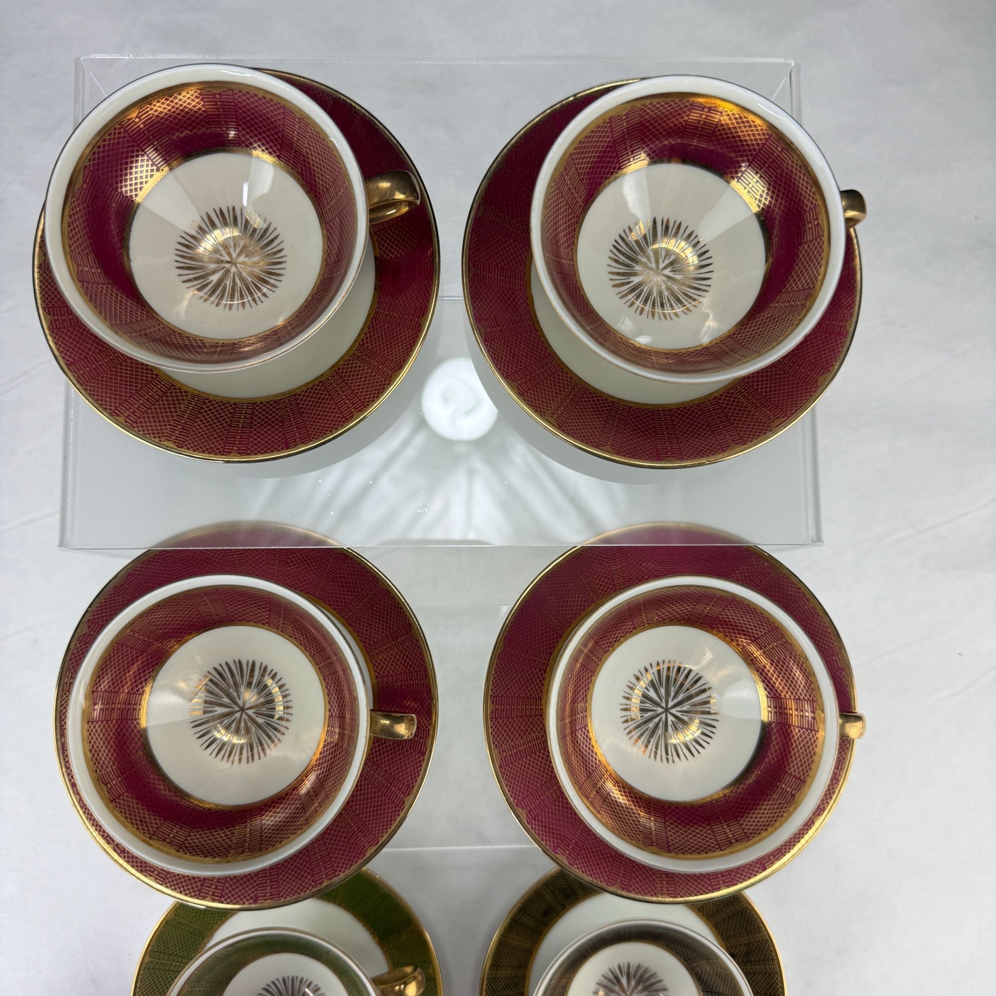 Vintage Winterling Marktleuthen Bavaria Demitasse Cups and Saucers