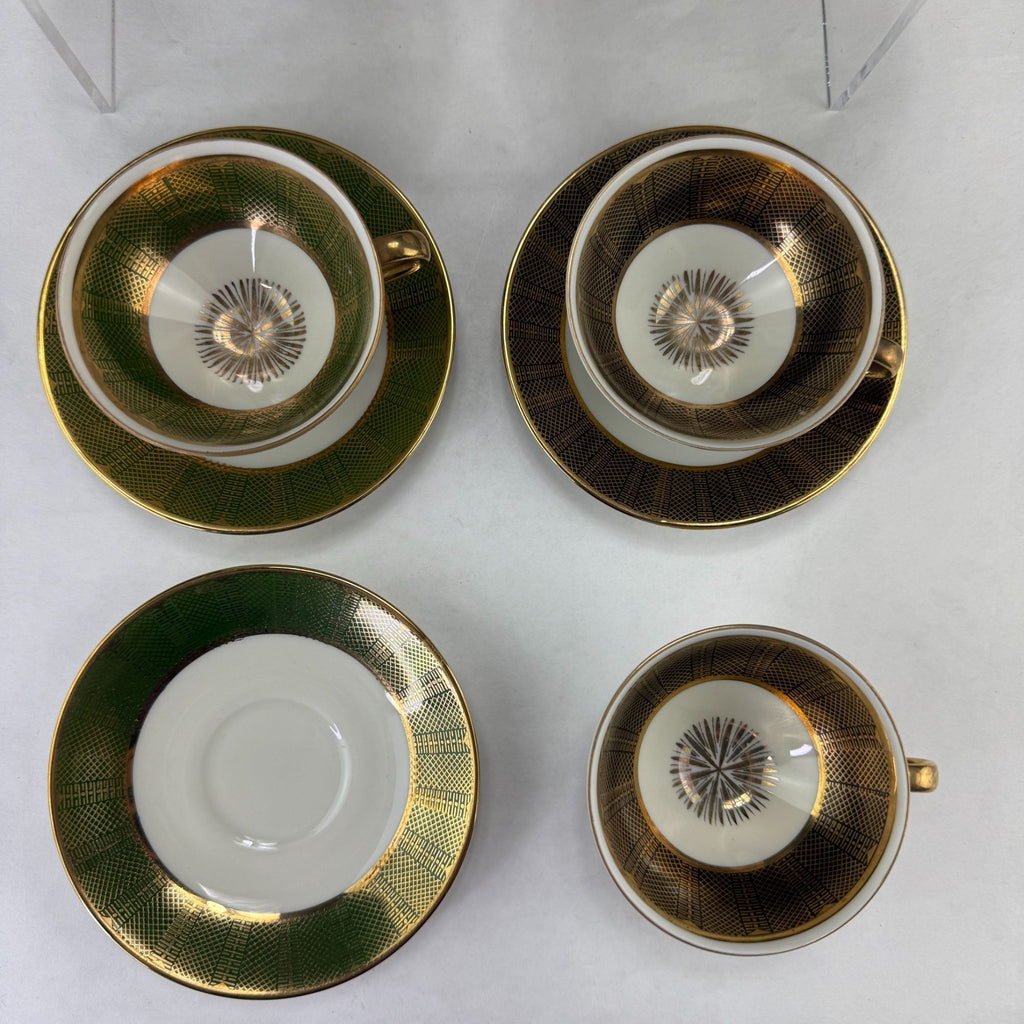 Vintage Winterling Marktleuthen Bavaria Demitasse Cups and Saucers