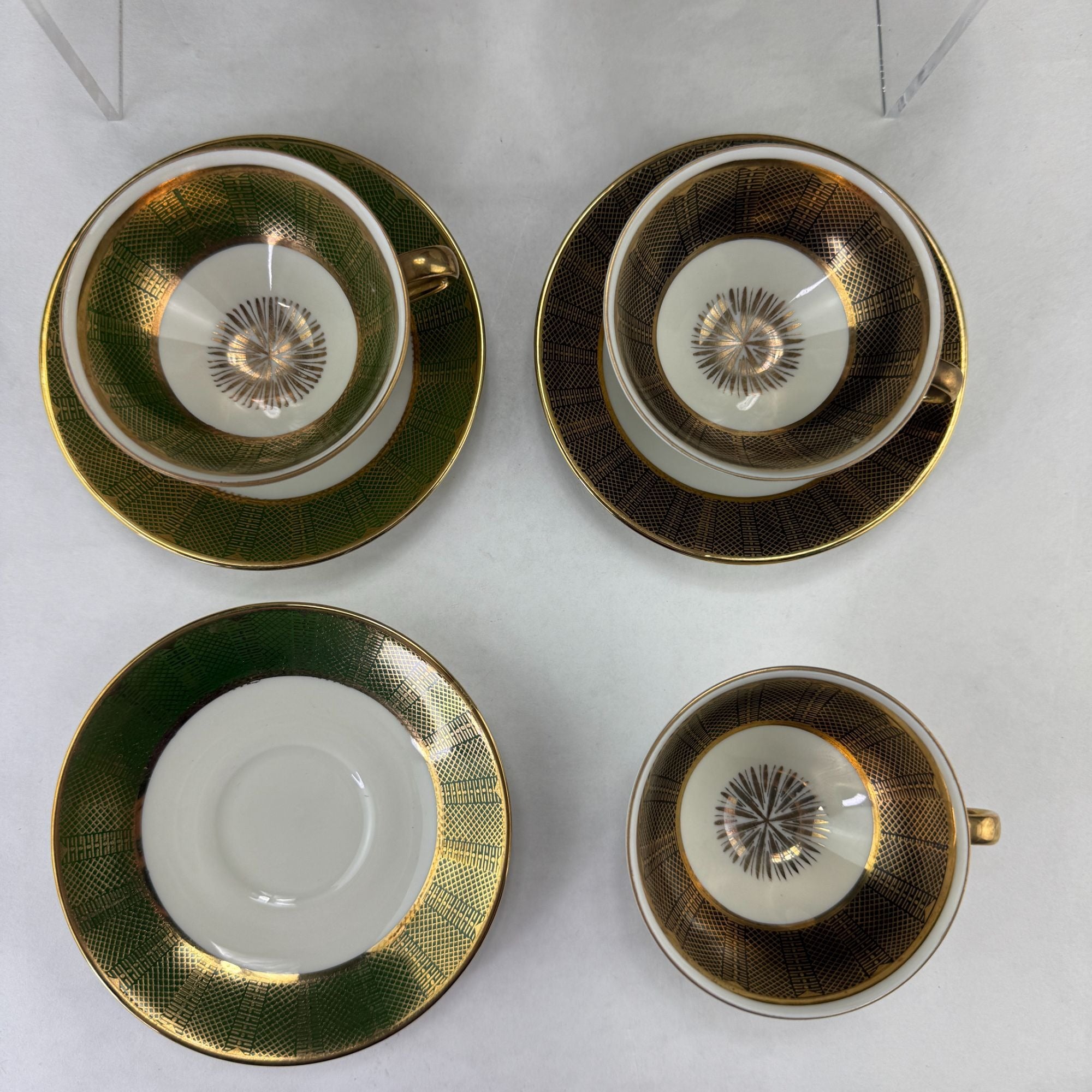 Vintage Winterling Marktleuthen Bavaria Demitasse Cups and Saucers
