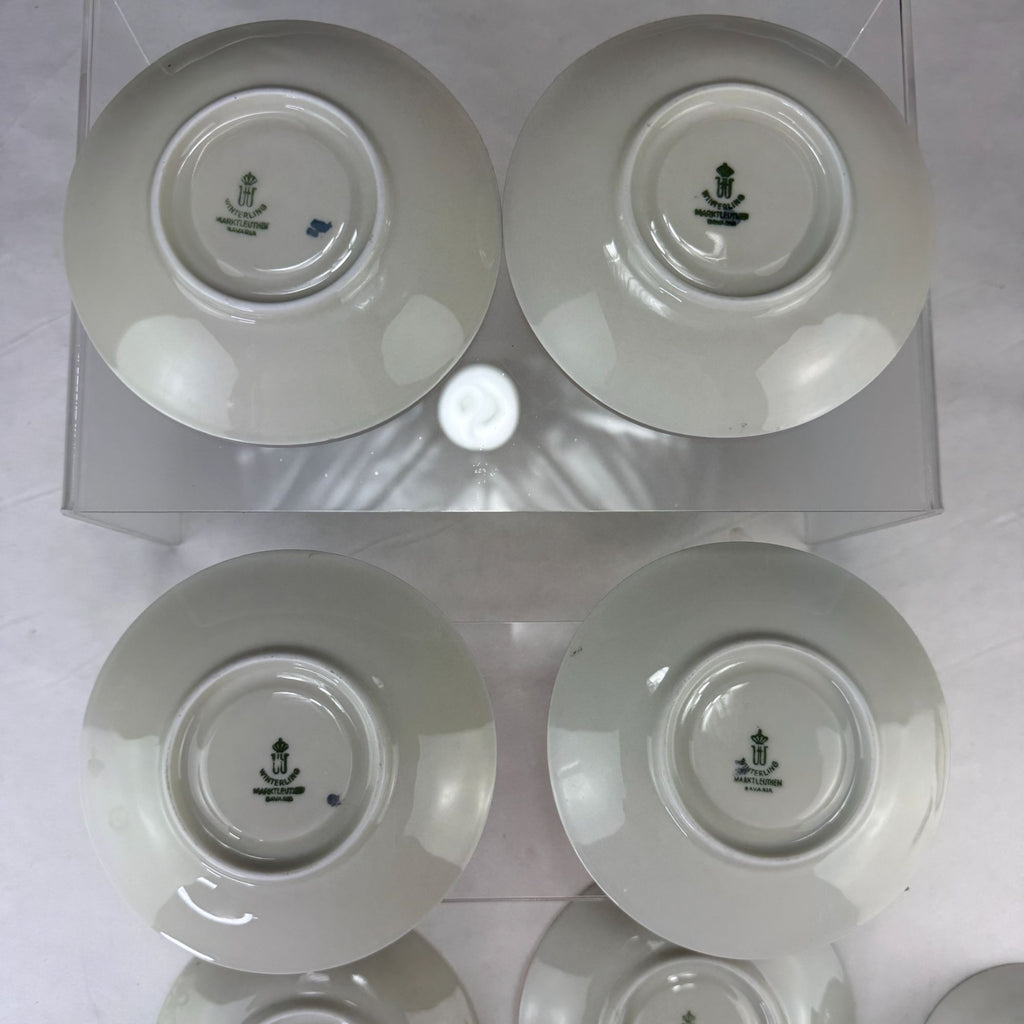 Vintage Winterling Marktleuthen Bavaria Demitasse Cups and Saucers