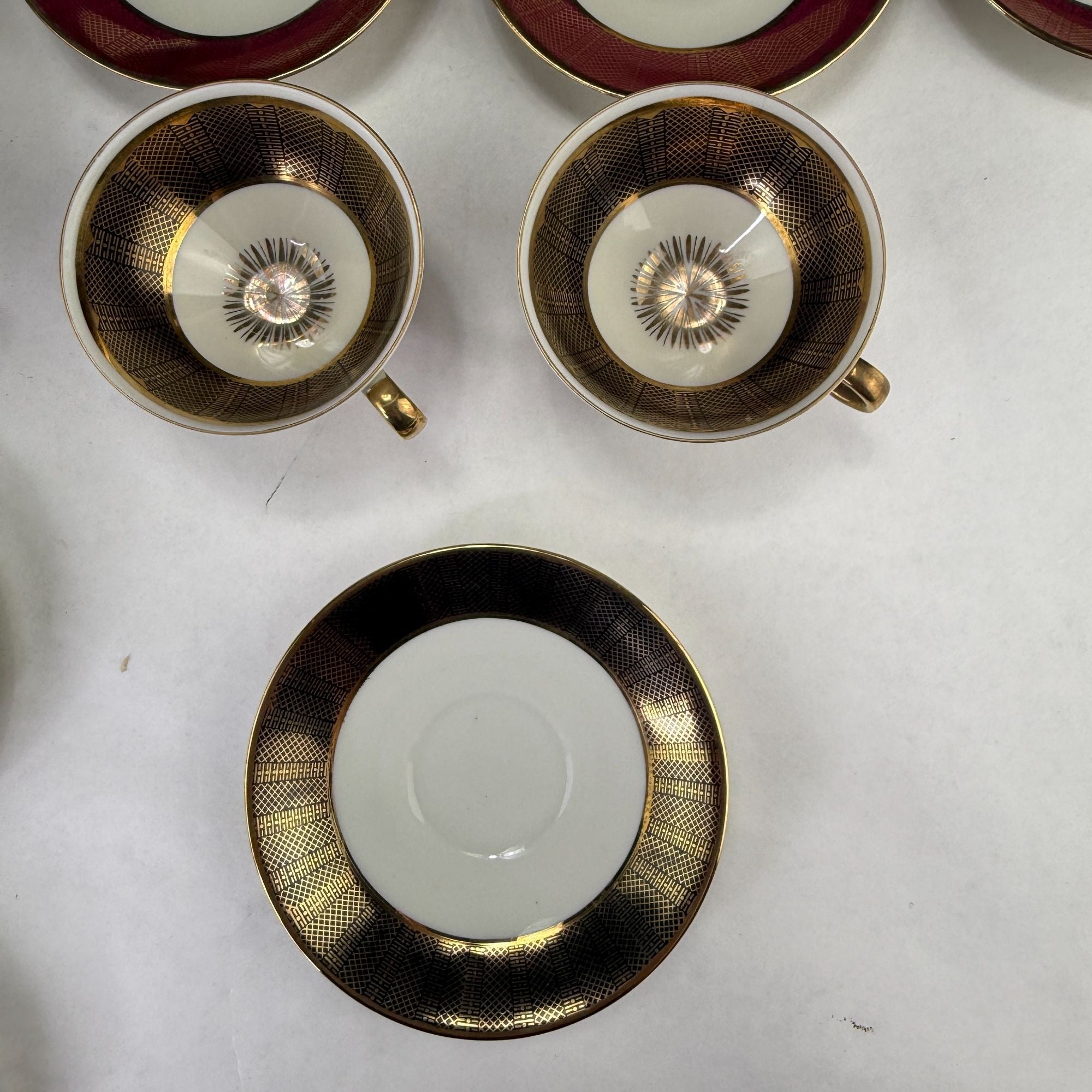 Vintage Winterling Marktleuthen Bavaria Demitasse Cups and Saucers