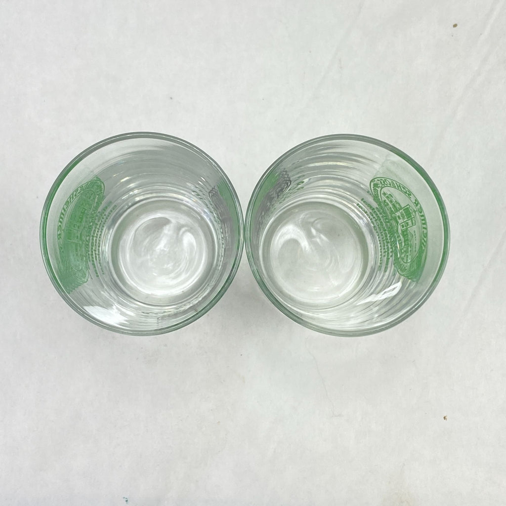 Vintage Weingut G Breuer Souvenir Wine Tasting Glass Lot of 2