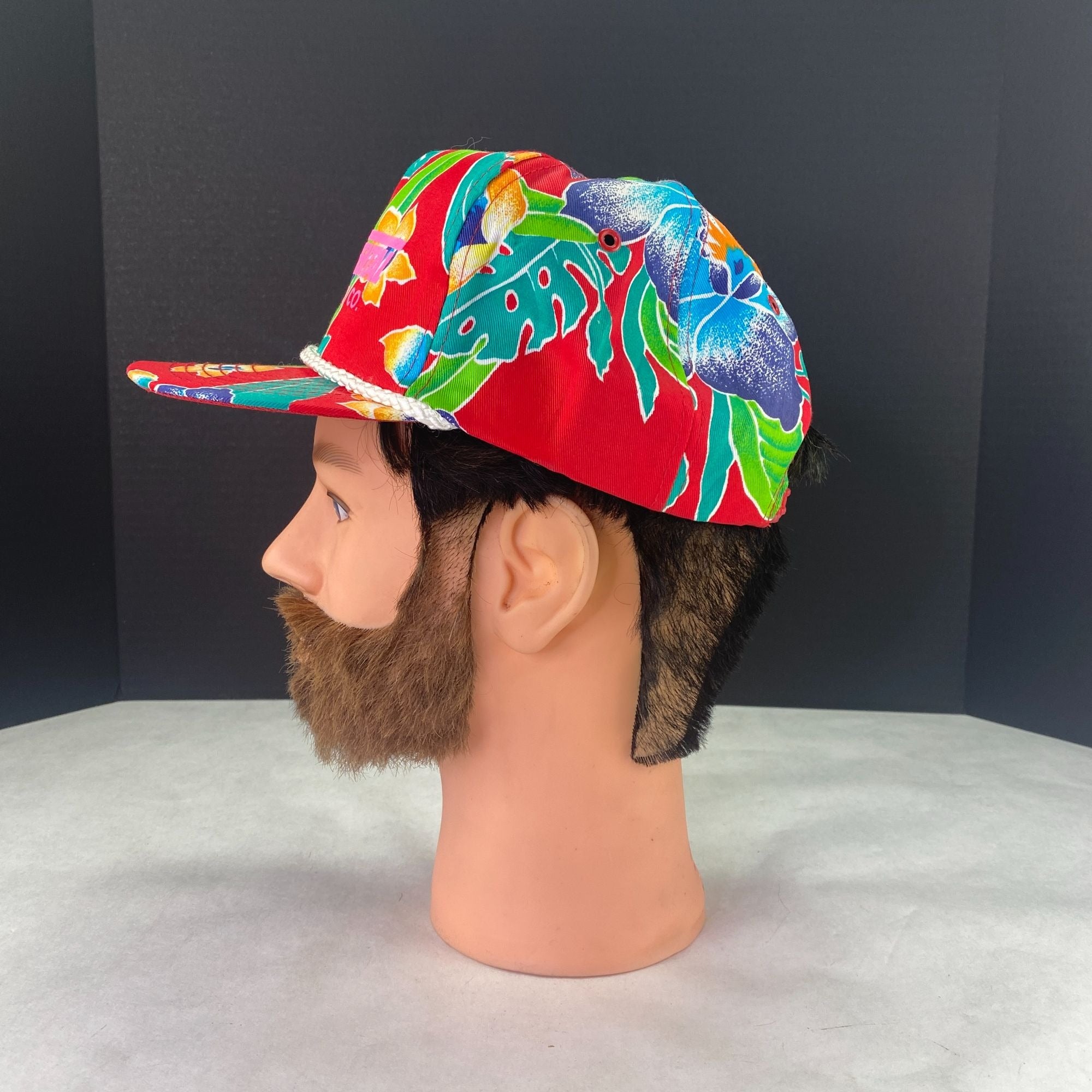 Vintage Taylor Rental Ft Collins Colorado Hawaiian Snapback Advertising Cap Hat