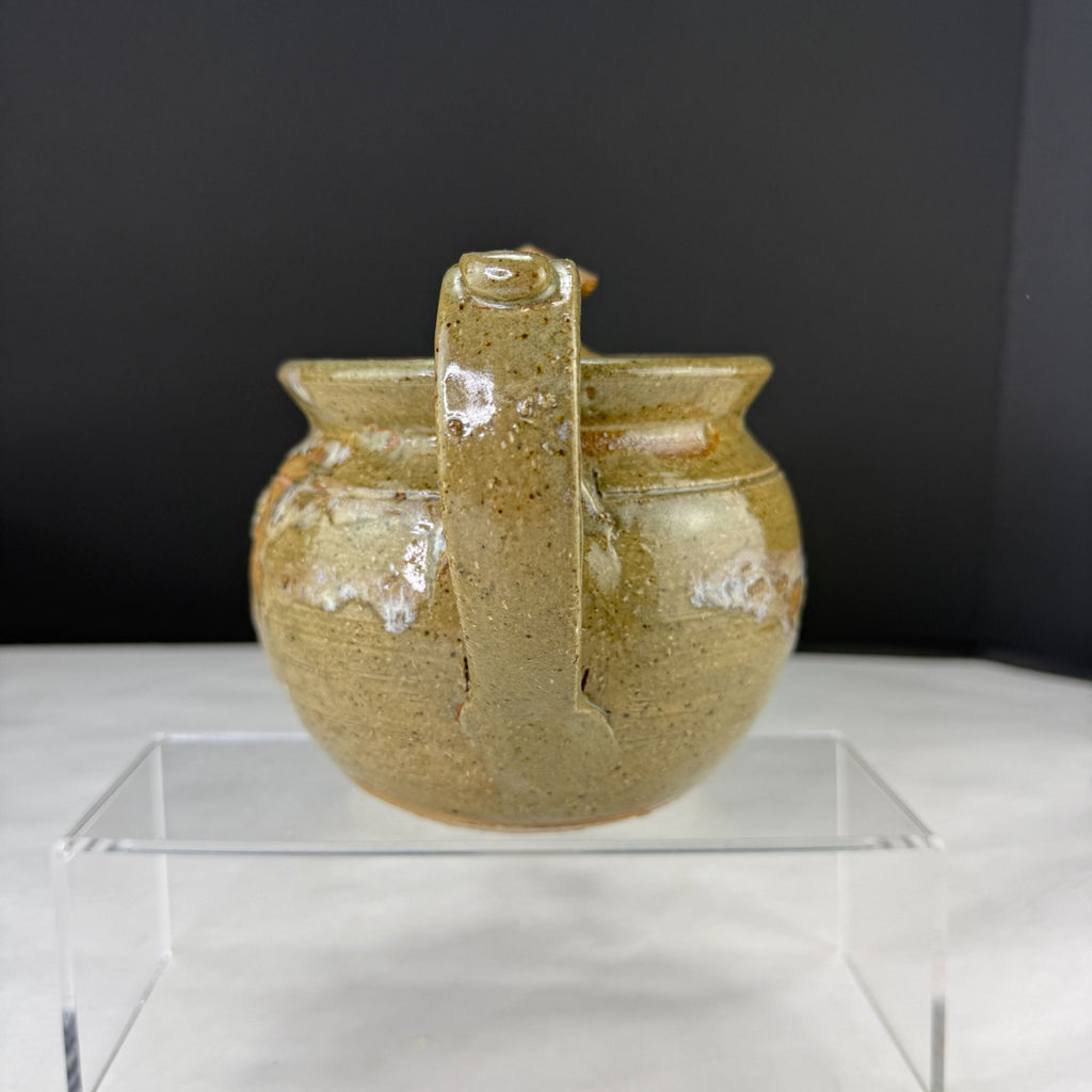 Vintage Handmade Studio Art Pottery Signed Teapot