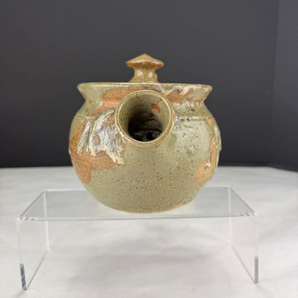 Vintage Handmade Studio Art Pottery Signed Teapot