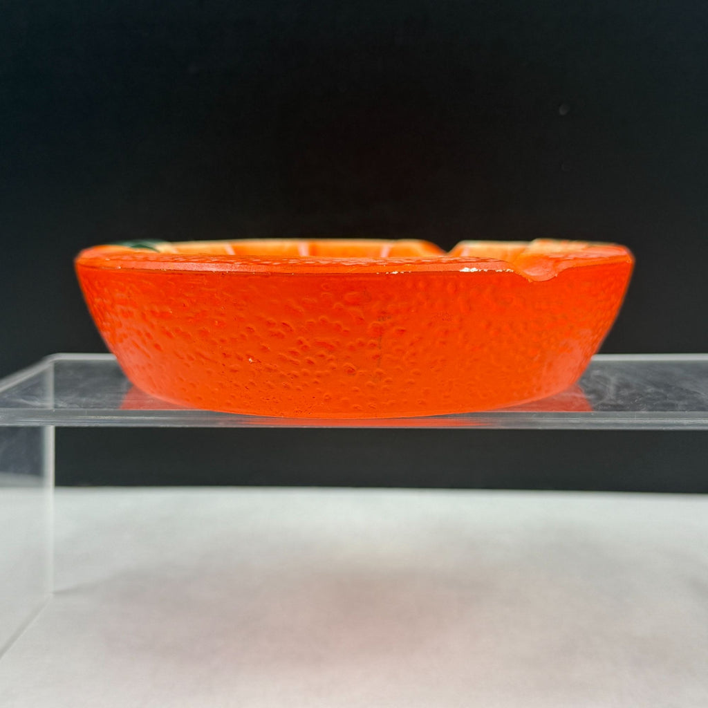 Vintage Florida Orange Chalkware Ashtray