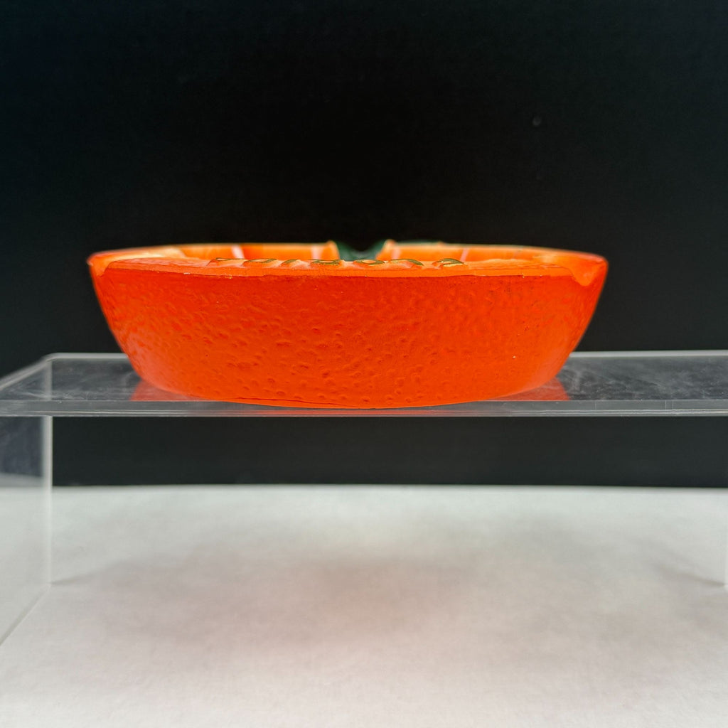 Vintage Florida Orange Chalkware Ashtray