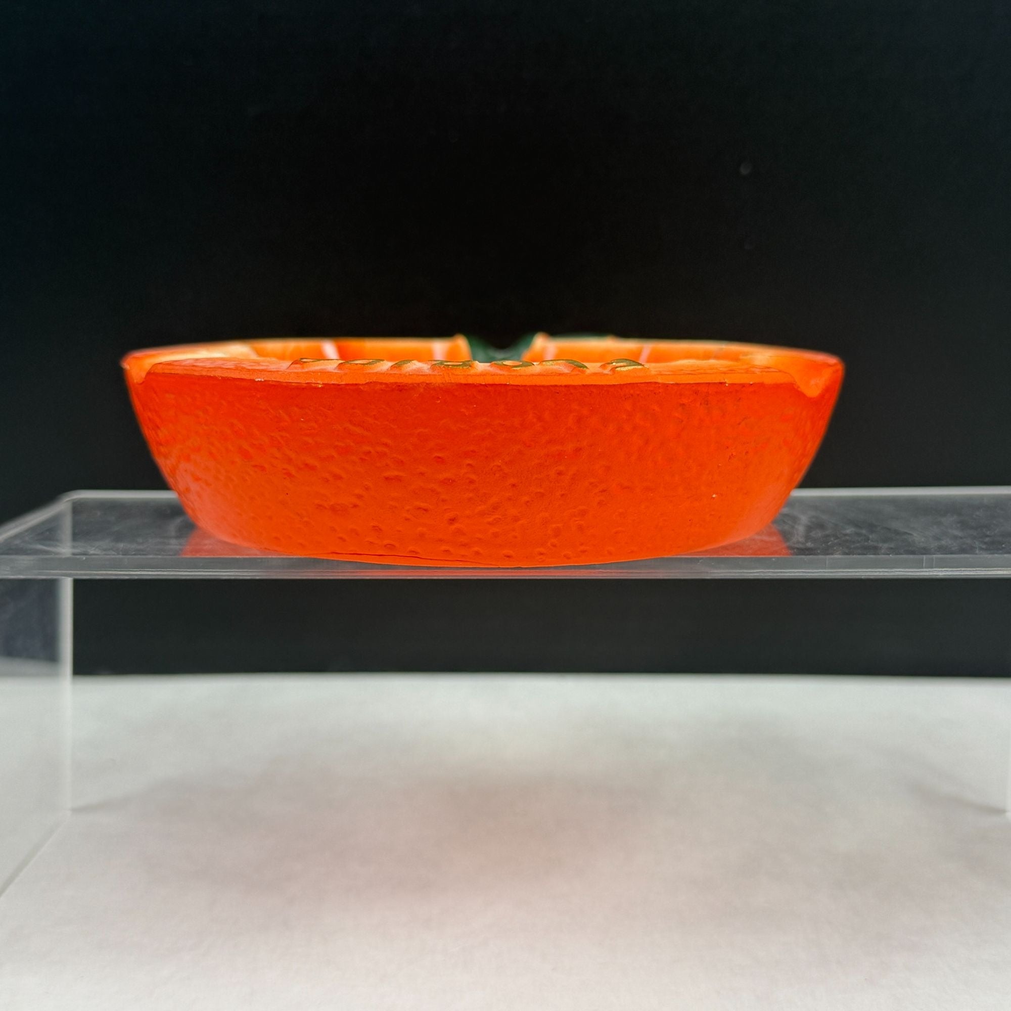 Vintage Florida Orange Chalkware Ashtray