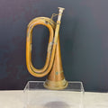 Vintage Copper Brass Bugle Military Style Horn Instrument