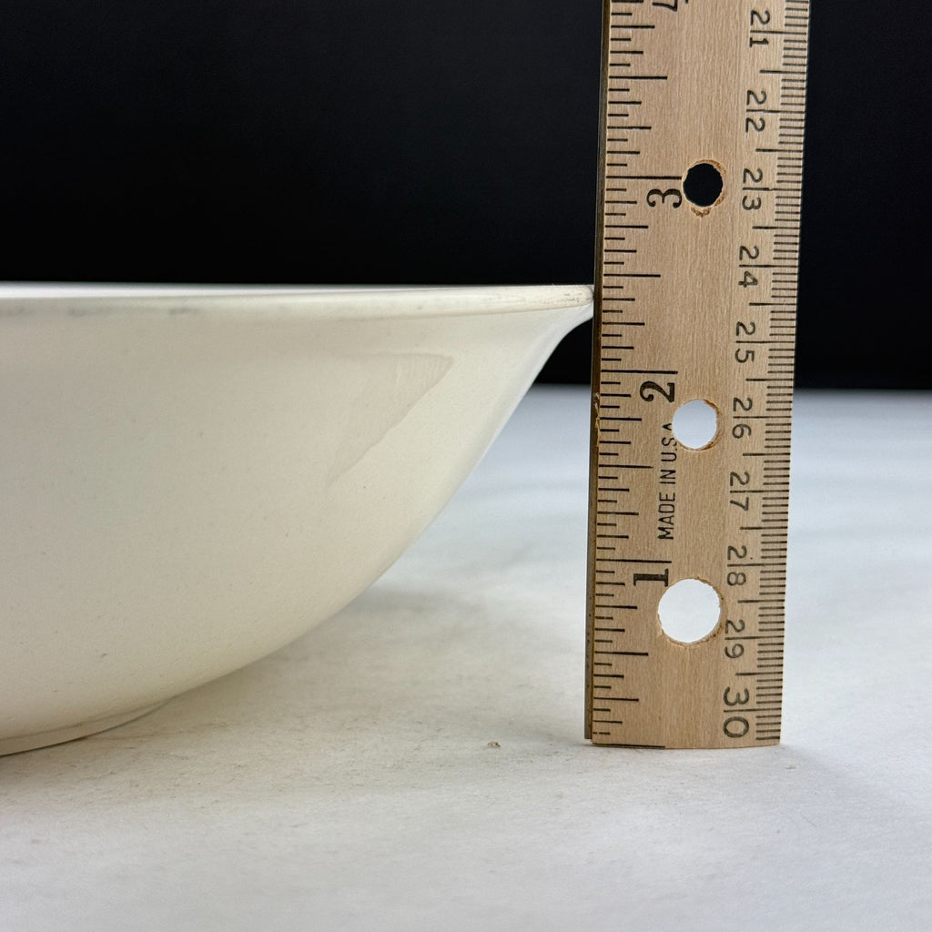Vintage Paden City Pottery Serving Bowl Lattice Trellis