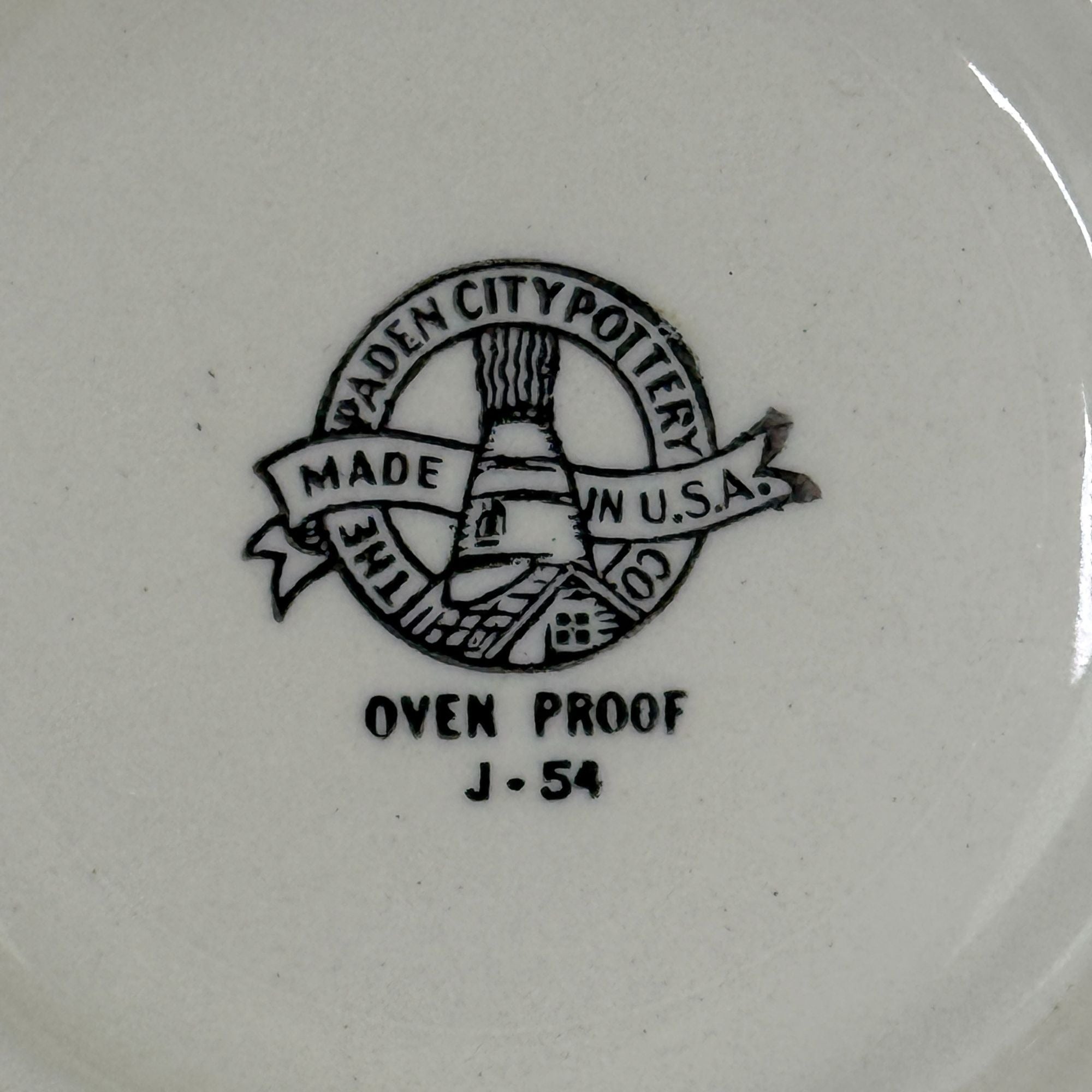 Vintage Paden City Pottery Serving Bowl Lattice Trellis