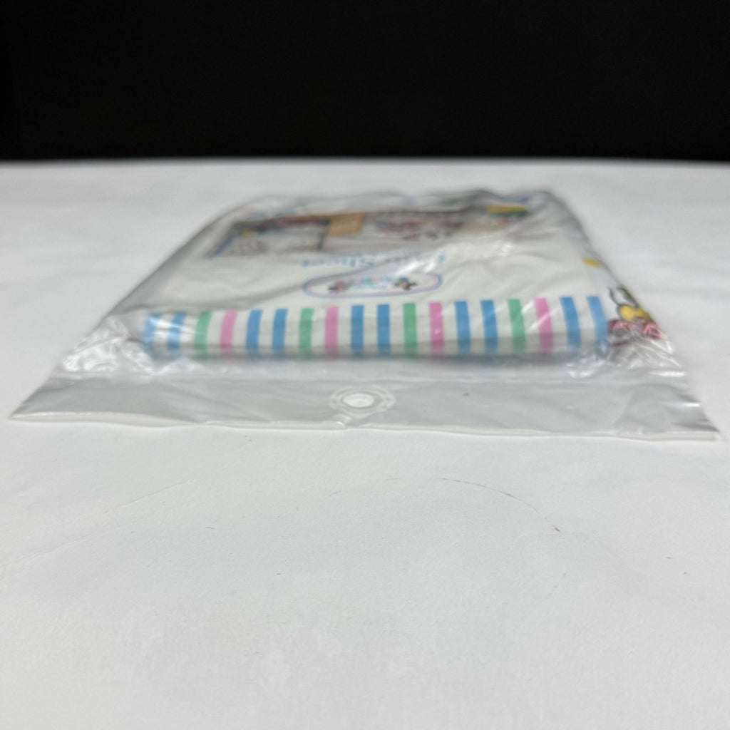 Vintage Disney Dundee Baby Mickey Collection Toy Box Fitted Crib Sheets NEW