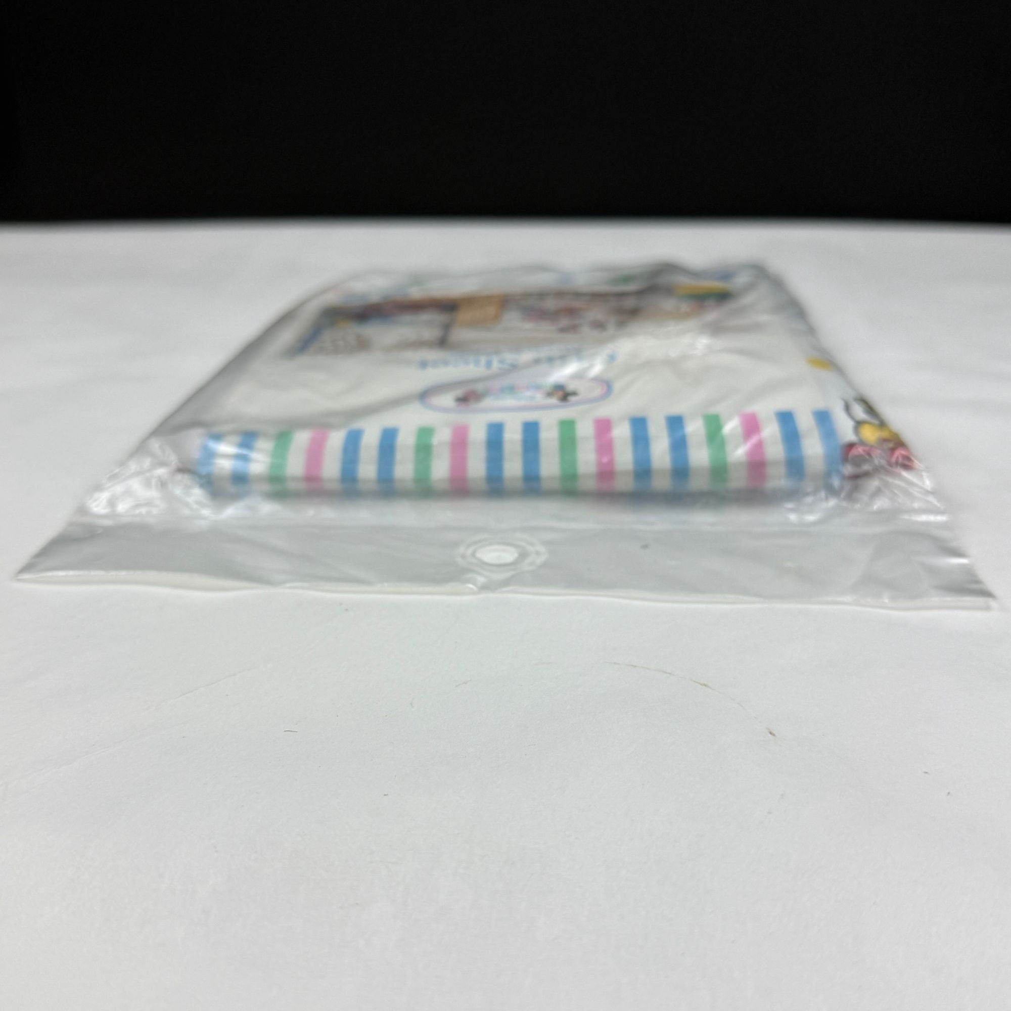 Vintage Disney Dundee Baby Mickey Collection Toy Box Fitted Crib Sheets NEW