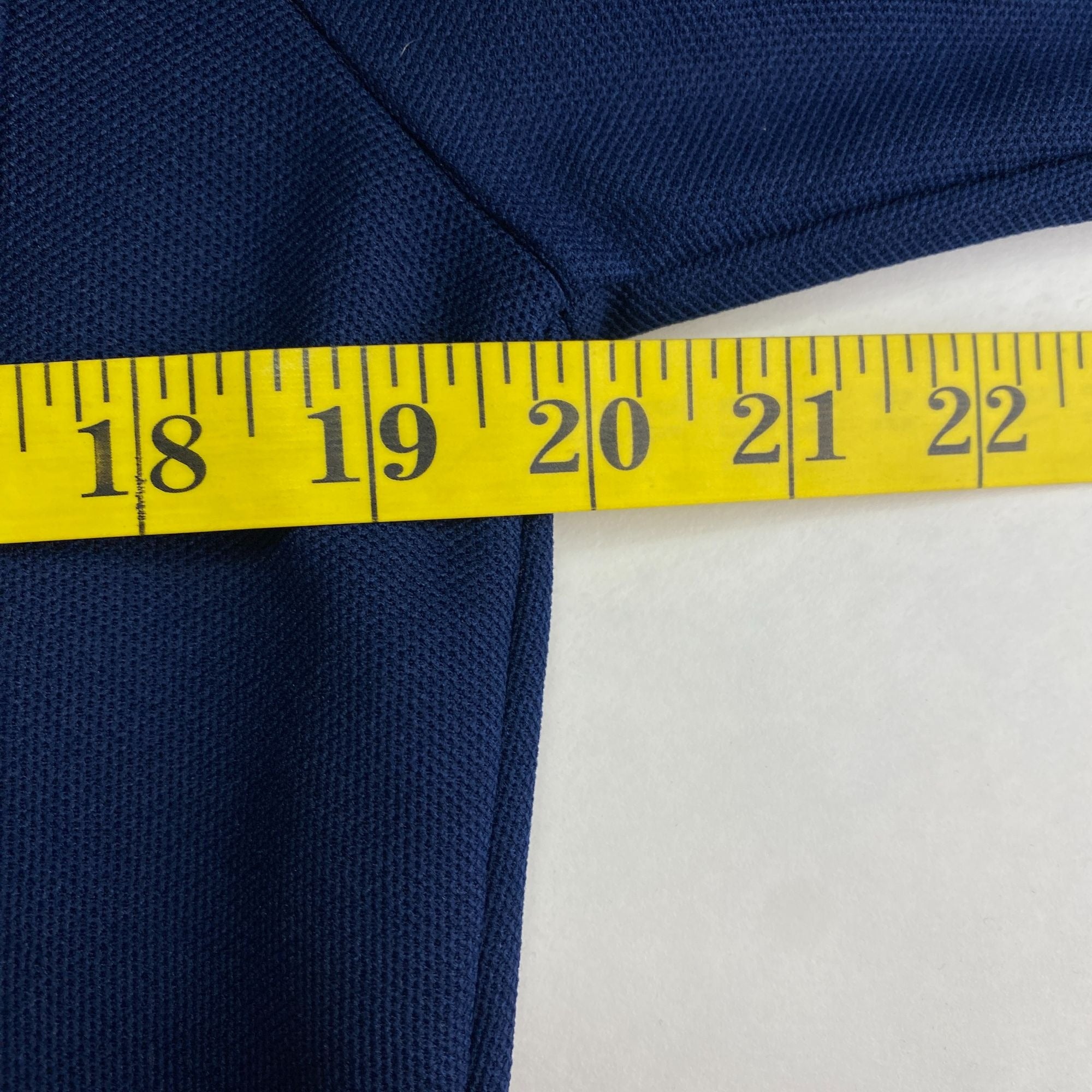 Vintage David Homison Turtleneck Mod Long Sleeve Shirt Mens Medium Navy Blue