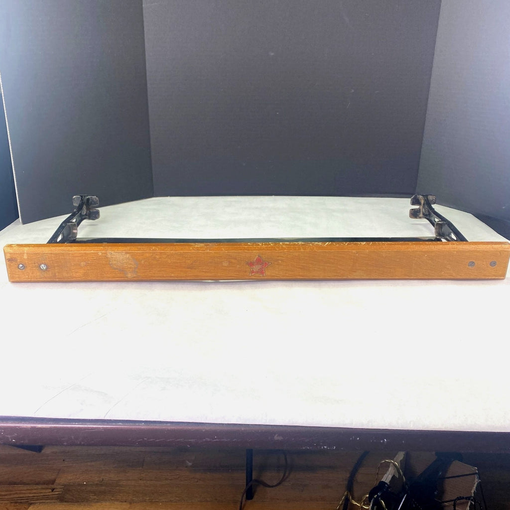 Vintage Mercantile Butcher Paper Dispenser Star Knife Holder General Store