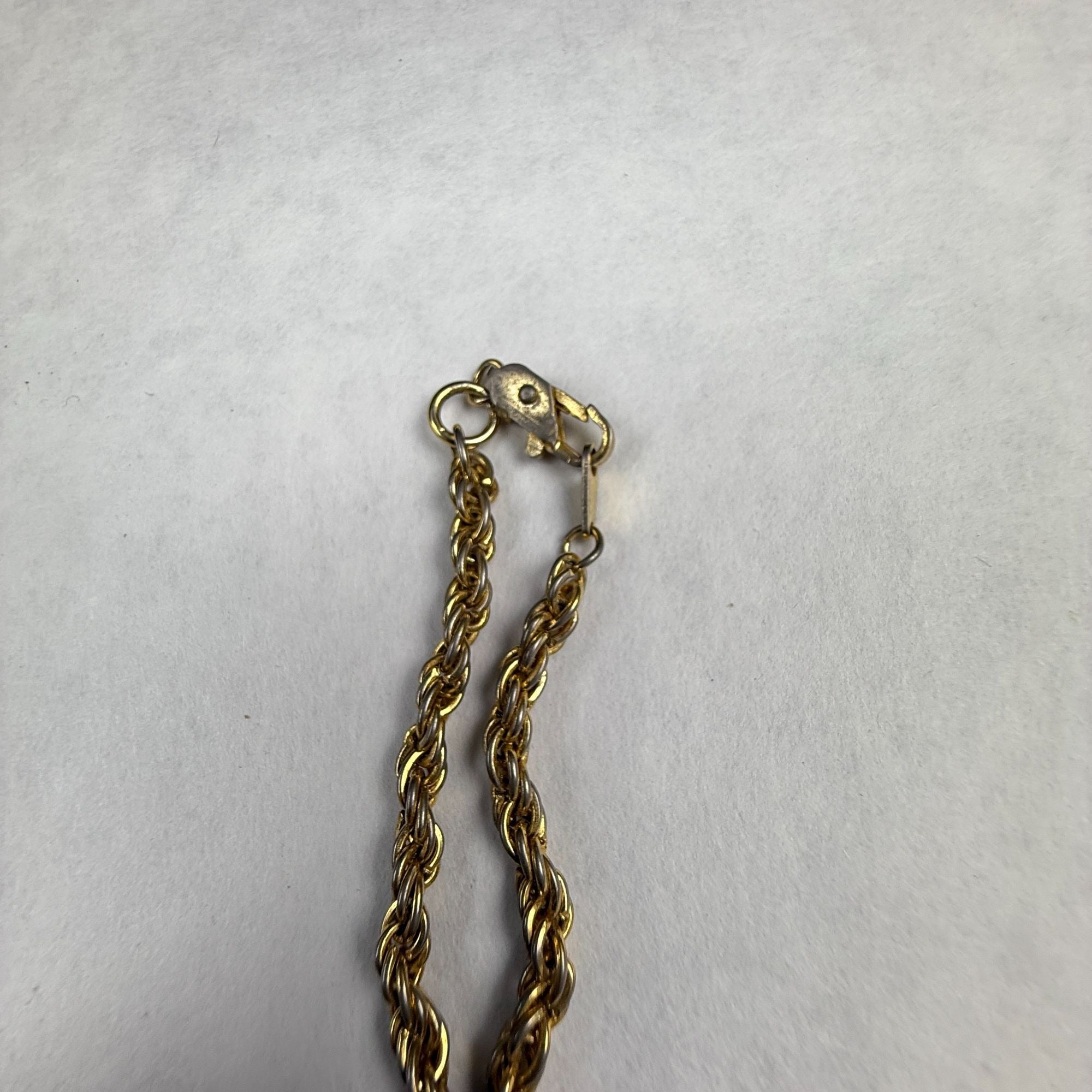 Vintage Aquarius Bronze Zodiac Medal Pendant