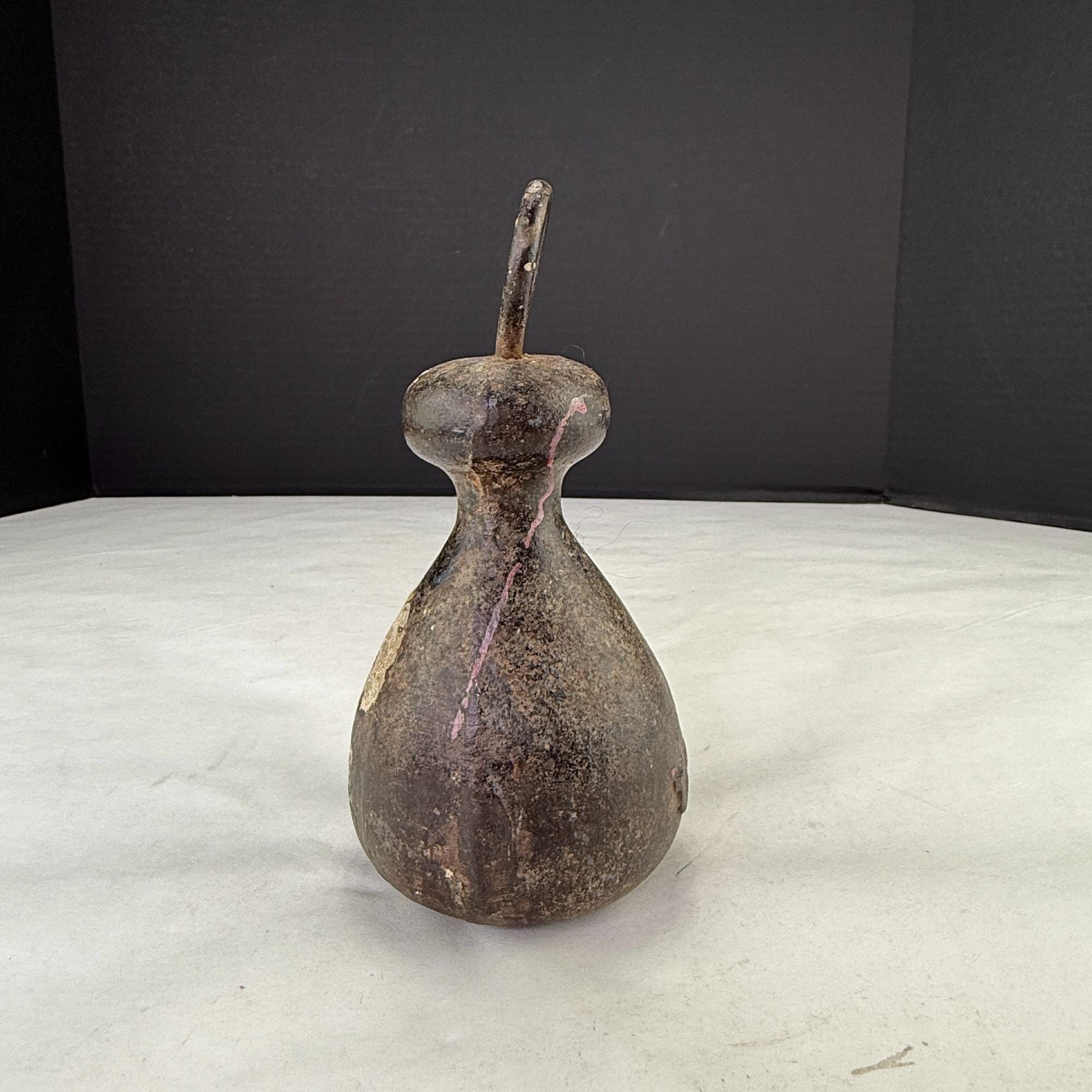 Vintage Scale Hanging Weight Pear Shape 6 pound 14 ounce