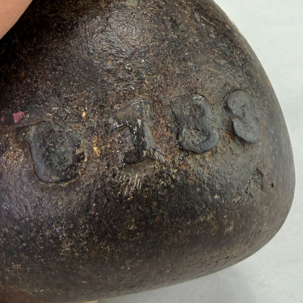 Vintage Scale Hanging Weight Pear Shape 6 pound 14 ounce