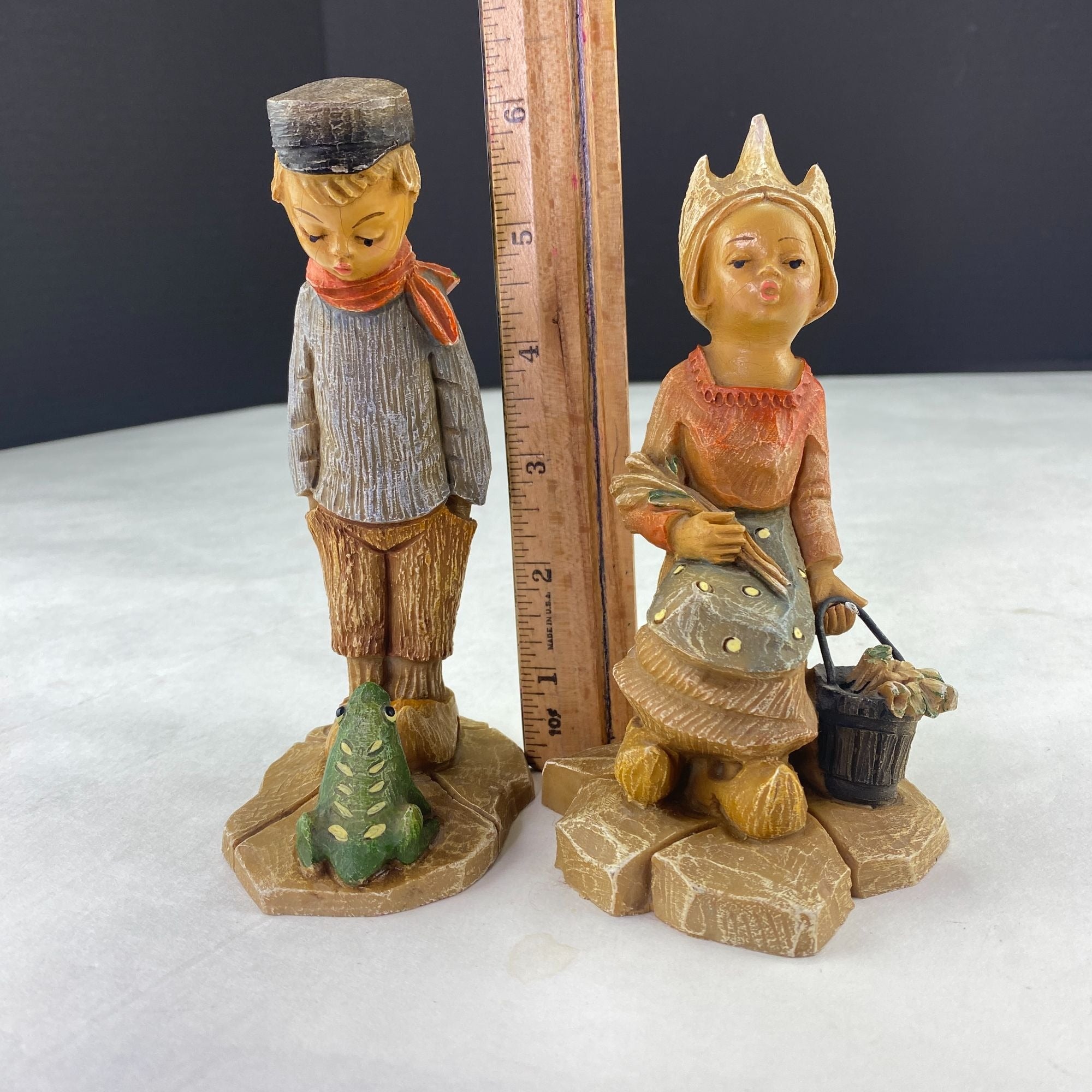 Vintage Copy Verb HM Dutch Holland Figurines Boy Girl