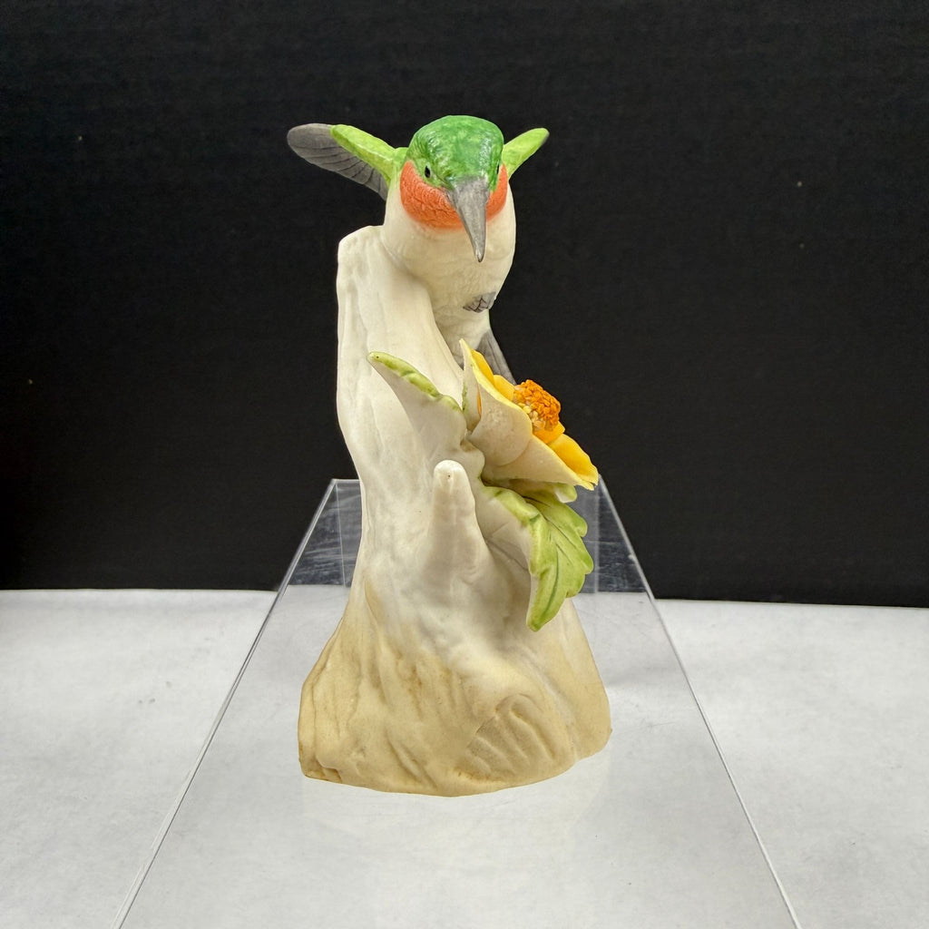 Lefton KW1112 Ruby Throated Hummingbird Figurine