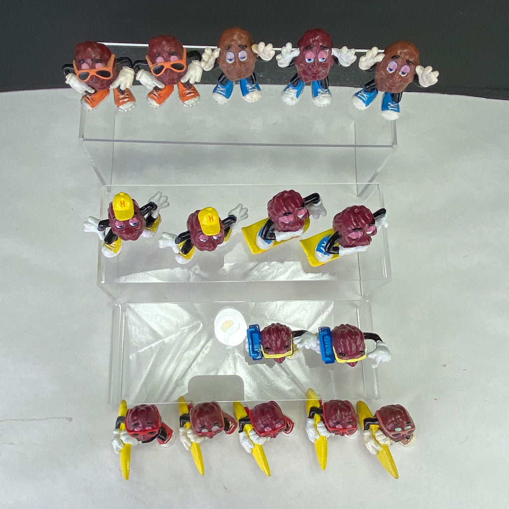 Vintage California Raisins Figurines Beach and Sports Mixed Lot of 16
