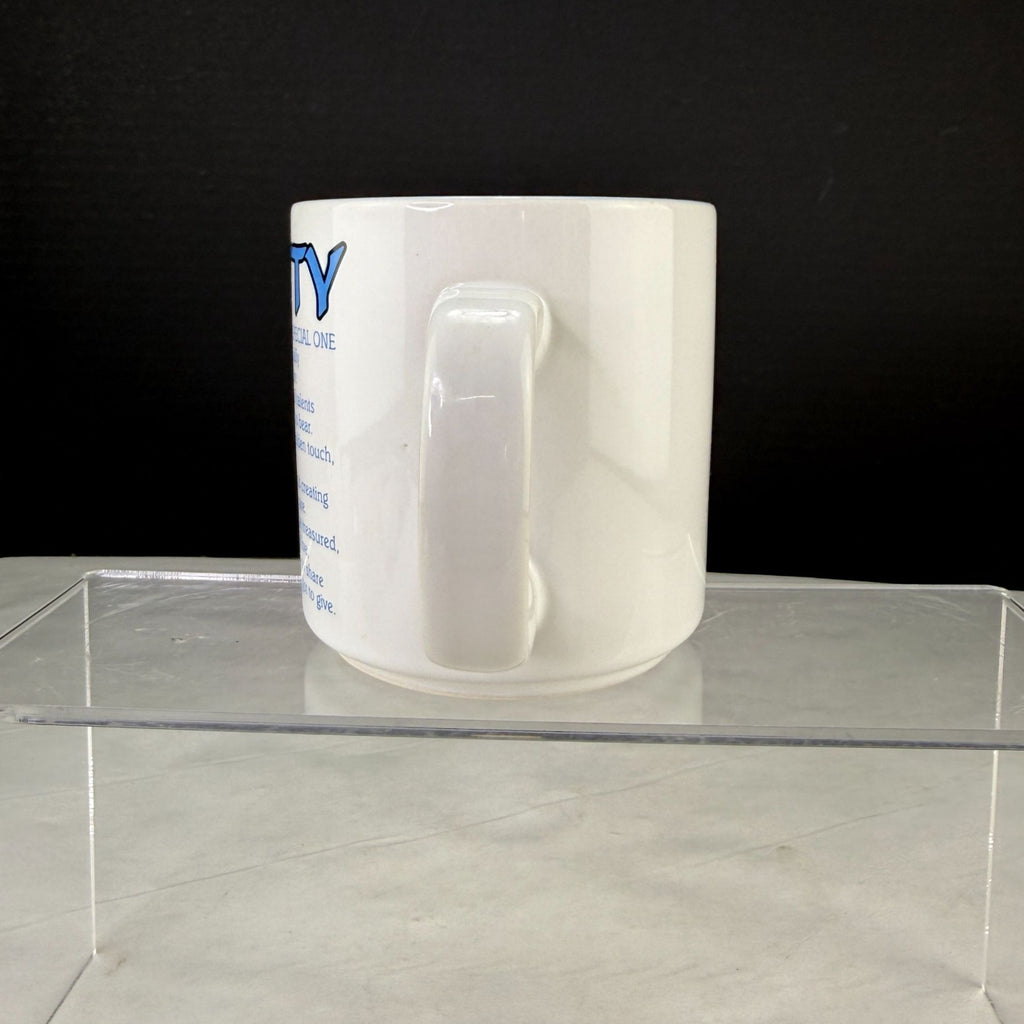 Vintage Papel Poetry Marci G Betty 10 ounce Coffee Cup Mug