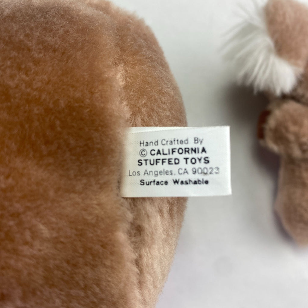 Vintage California Stuffed Toys Koala Bear Plush Holding Baby
