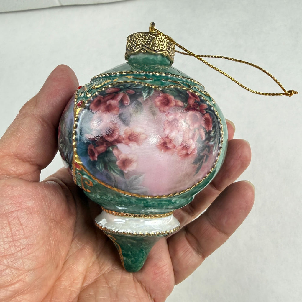 Vintage Lena Liu's Treasury Of Jeweled Hummingbirds Porcelain Ornament Set
