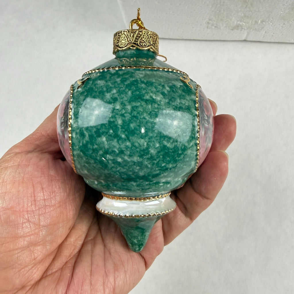 Vintage Lena Liu's Treasury Of Jeweled Hummingbirds Porcelain Ornament Set