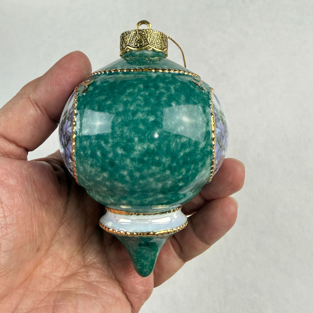 Vintage Lena Liu's Treasury Of Jeweled Hummingbirds Porcelain Ornament Set