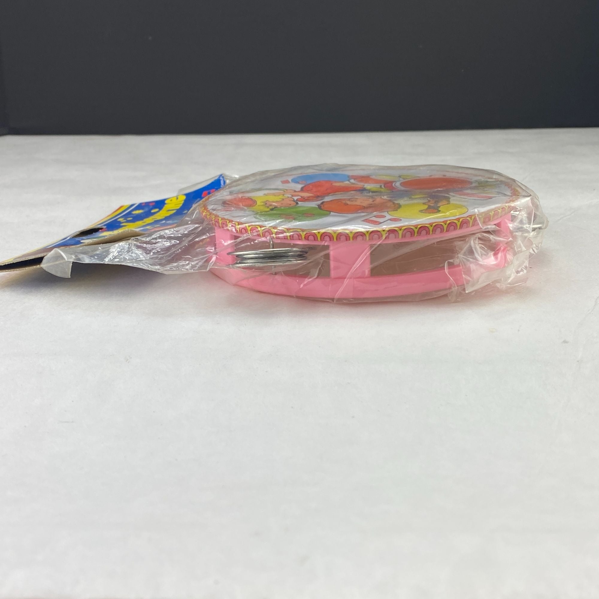 Vintage 90s Kids Play Tambourine New Old Stock New in Package