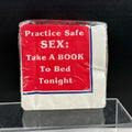 Vintage Haut Papier Napkins Practice Safe Sex Take A Book To Bed Tonight