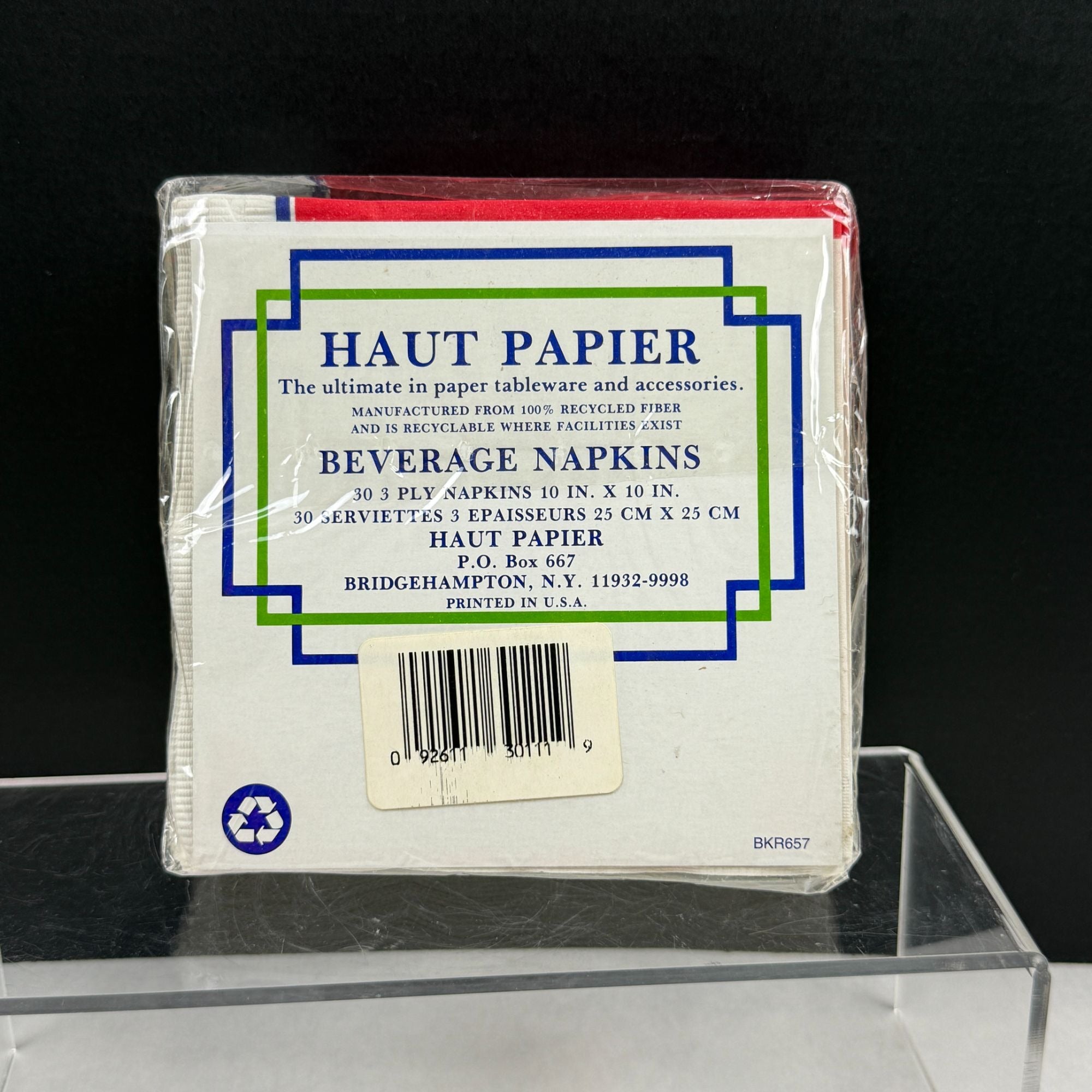 Vintage Haut Papier Napkins Practice Safe Sex Take A Book To Bed Tonight