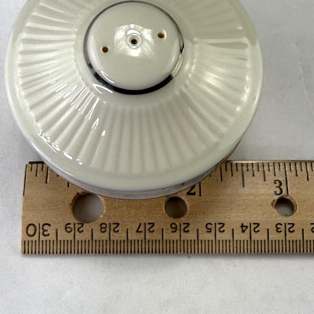 Vintage Lenox Celestial Platinum Salt and Pepper Shaker Set